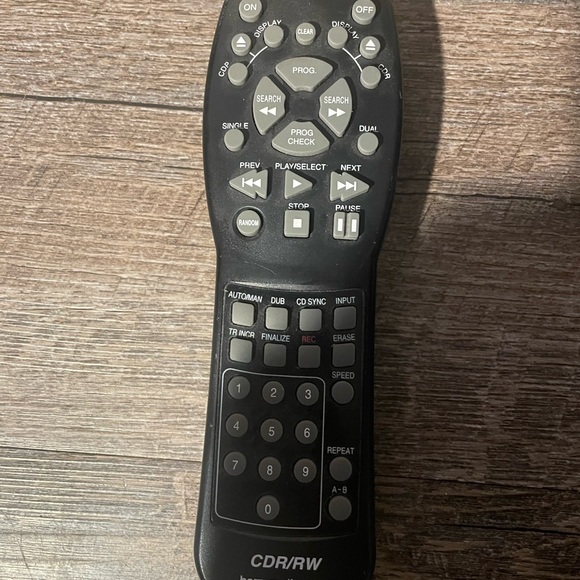 Harman Kardon CDR 2 RC CDR/RW Recorder Remote Control for CDR20 Dual Disc Player - Picture 2 of 4